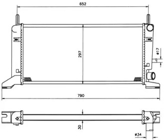 Теплообменник (WILMINK GROUP: WG1721928)