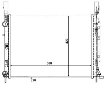 Теплообменник (WILMINK GROUP: WG1721949)