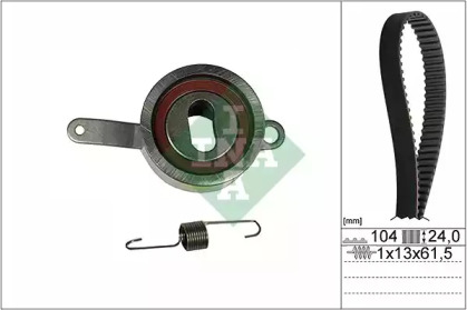 Ременный комплект (WILMINK GROUP: WG1251596)