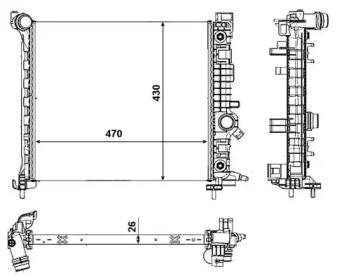 Теплообменник (WILMINK GROUP: WG1721954)