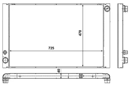 Теплообменник (WILMINK GROUP: WG1721960)