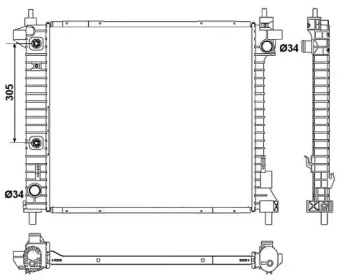 Теплообменник (WILMINK GROUP: WG1721989)