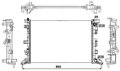 Теплообменник (WILMINK GROUP: WG1722009)