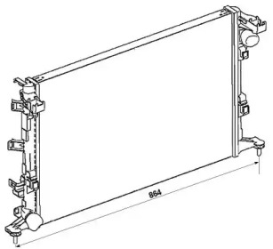 Теплообменник (WILMINK GROUP: WG1722010)