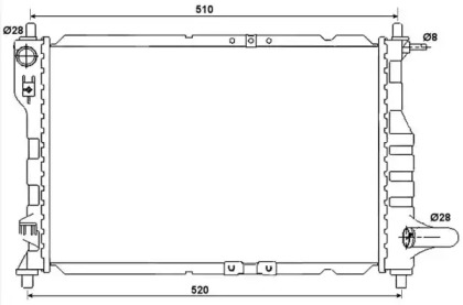 Теплообменник (WILMINK GROUP: WG1722011)