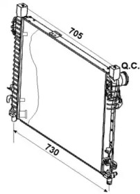 Теплообменник (WILMINK GROUP: WG1722022)