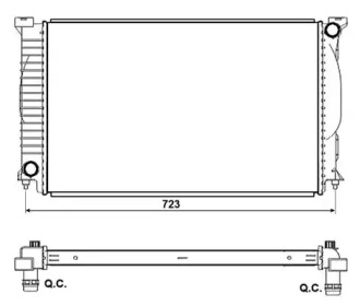 Теплообменник (WILMINK GROUP: WG1722030)