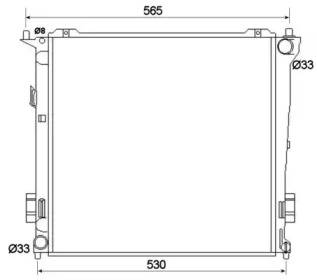 Теплообменник (WILMINK GROUP: WG1722045)