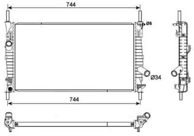 Теплообменник (WILMINK GROUP: WG1722047)