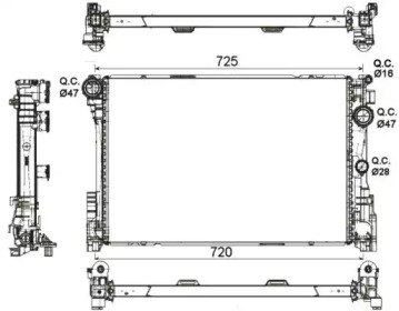 Теплообменник (WILMINK GROUP: WG1722049)