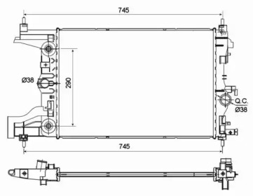 Теплообменник (WILMINK GROUP: WG1722058)