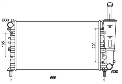 Теплообменник (WILMINK GROUP: WG1722060)