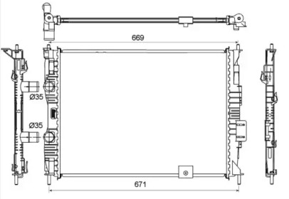 Теплообменник (WILMINK GROUP: WG1722069)