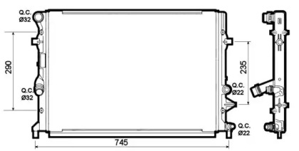 Теплообменник (WILMINK GROUP: WG1722075)