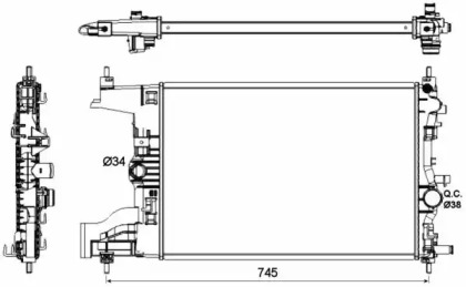 Теплообменник (WILMINK GROUP: WG1722084)