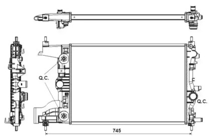 Теплообменник (WILMINK GROUP: WG1722089)