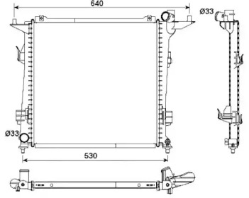 Теплообменник (WILMINK GROUP: WG1722100)