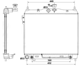 Теплообменник (WILMINK GROUP: WG1722108)