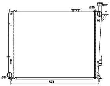 Теплообменник (WILMINK GROUP: WG1722109)