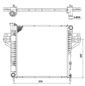 Теплообменник (WILMINK GROUP: WG1722116)