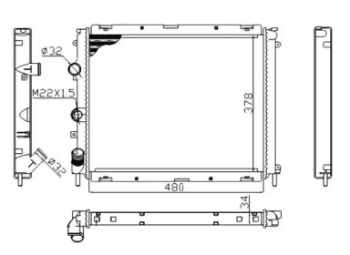 Теплообменник (WILMINK GROUP: WG1722140)