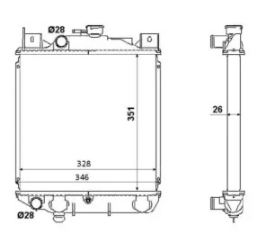 Теплообменник (WILMINK GROUP: WG1722232)