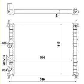 Теплообменник (WILMINK GROUP: WG1734653)