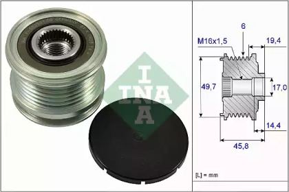 Механизм свободного хода (WILMINK GROUP: WG1253742)