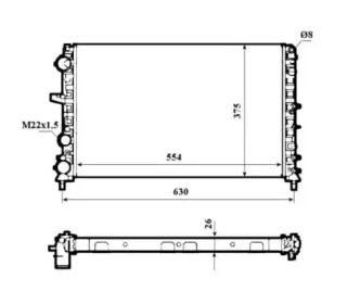 Теплообменник (WILMINK GROUP: WG1722460)