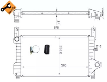 Теплообменник (WILMINK GROUP: WG1722469)