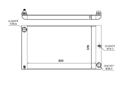 Теплообменник (WILMINK GROUP: WG1722550)