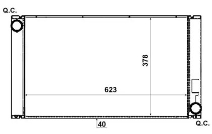 Теплообменник (WILMINK GROUP: WG1722553)