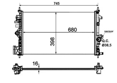 Теплообменник (WILMINK GROUP: WG1722589)