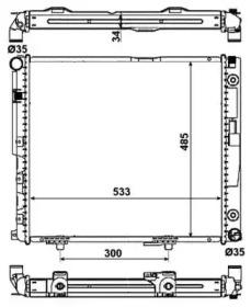 Теплообменник (WILMINK GROUP: WG1722600)