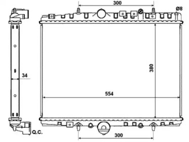 Теплообменник (WILMINK GROUP: WG1722602)