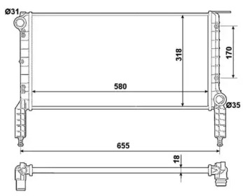 Теплообменник (WILMINK GROUP: WG1722603)