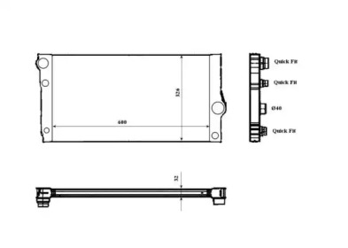 Теплообменник (WILMINK GROUP: WG1722625)