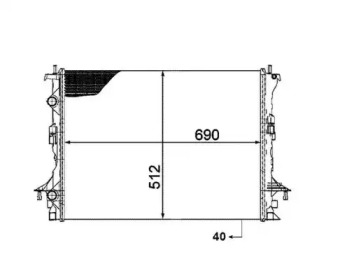 Теплообменник (WILMINK GROUP: WG1722627)