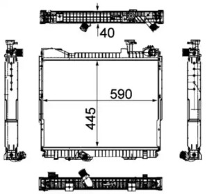 Теплообменник (WILMINK GROUP: WG1722664)