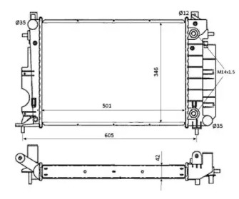 Теплообменник (WILMINK GROUP: WG1722677)