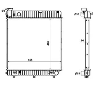 Теплообменник (WILMINK GROUP: WG1722679)