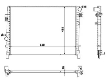 Теплообменник (WILMINK GROUP: WG1722701)