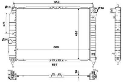 Теплообменник (WILMINK GROUP: WG1722702)