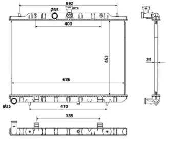 Теплообменник (WILMINK GROUP: WG1722711)