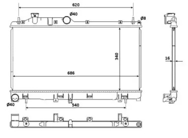 Теплообменник (WILMINK GROUP: WG1722728)