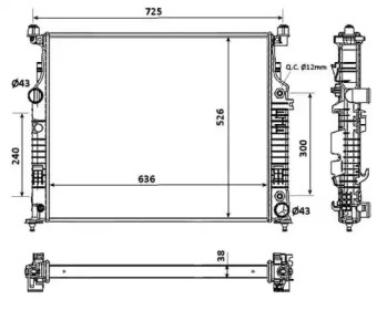 Теплообменник (WILMINK GROUP: WG1722735)