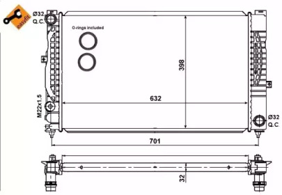 Теплообменник (WILMINK GROUP: WG1722748)