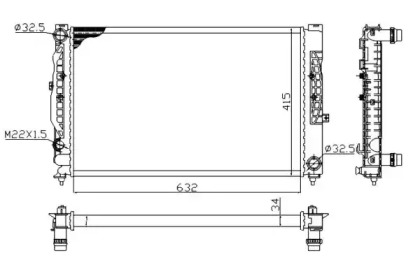 Теплообменник (WILMINK GROUP: WG1722749)