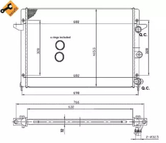 Теплообменник (WILMINK GROUP: WG1734672)