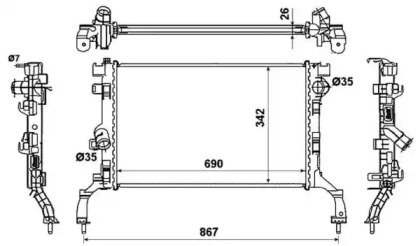 Теплообменник (WILMINK GROUP: WG1722771)